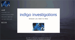 Desktop Screenshot of indigo-investigations.com